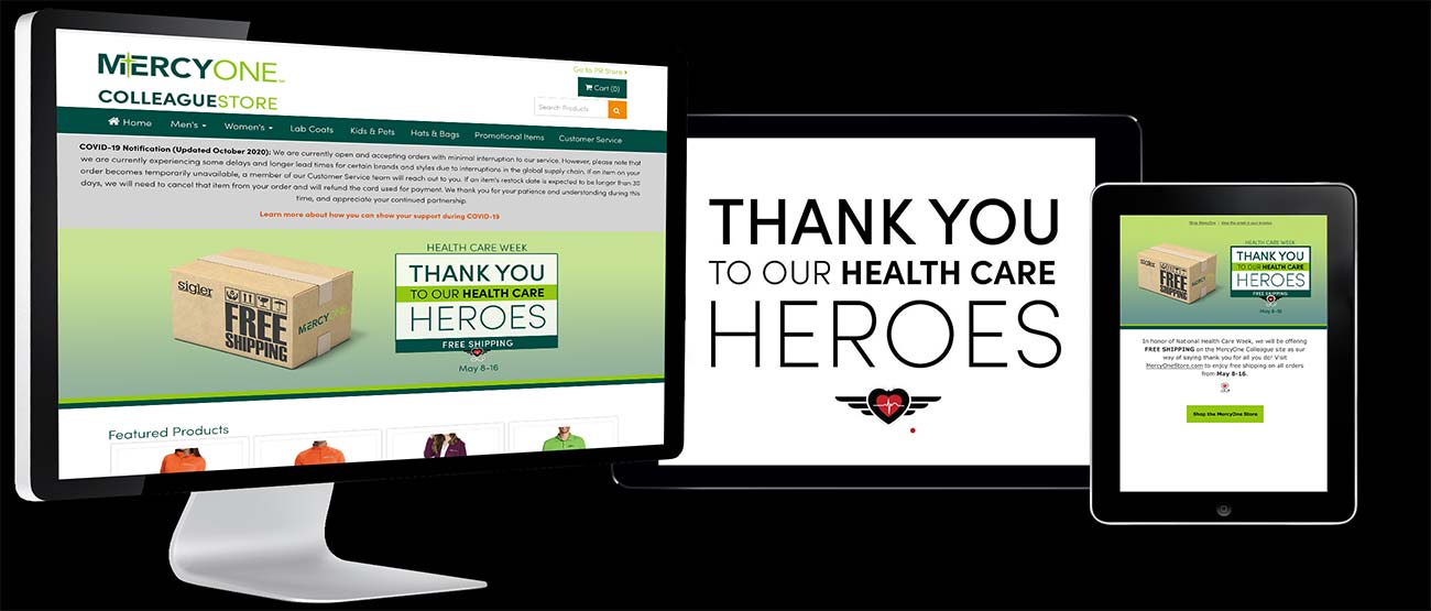 Mercy One Health Care Heroes Campaign