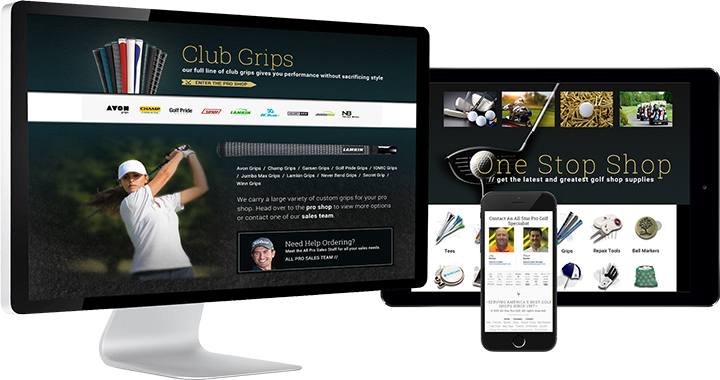 All Star Pro Golf eCommerce